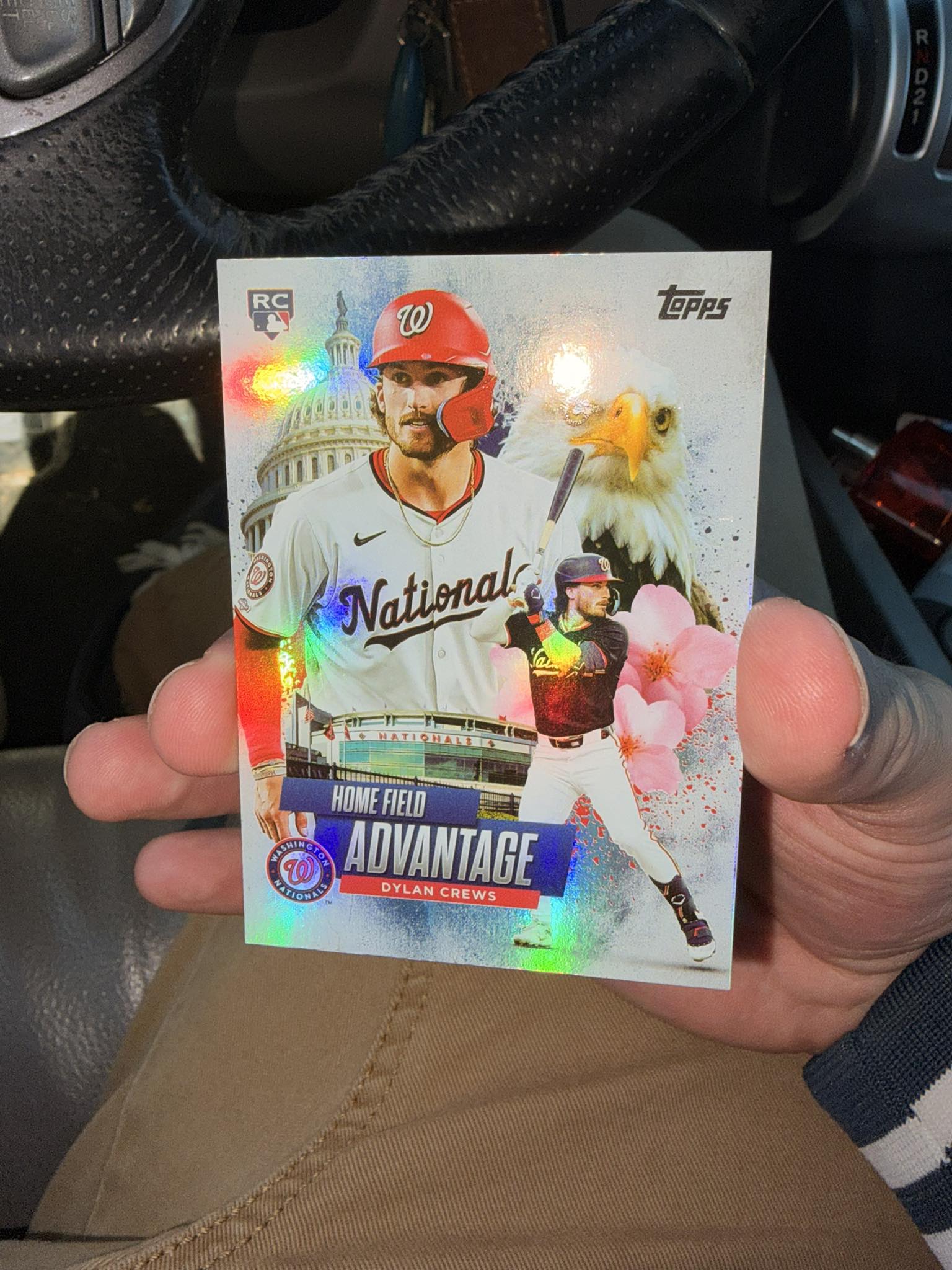 Pulled this. Is this a good rookie card? Dylan crews