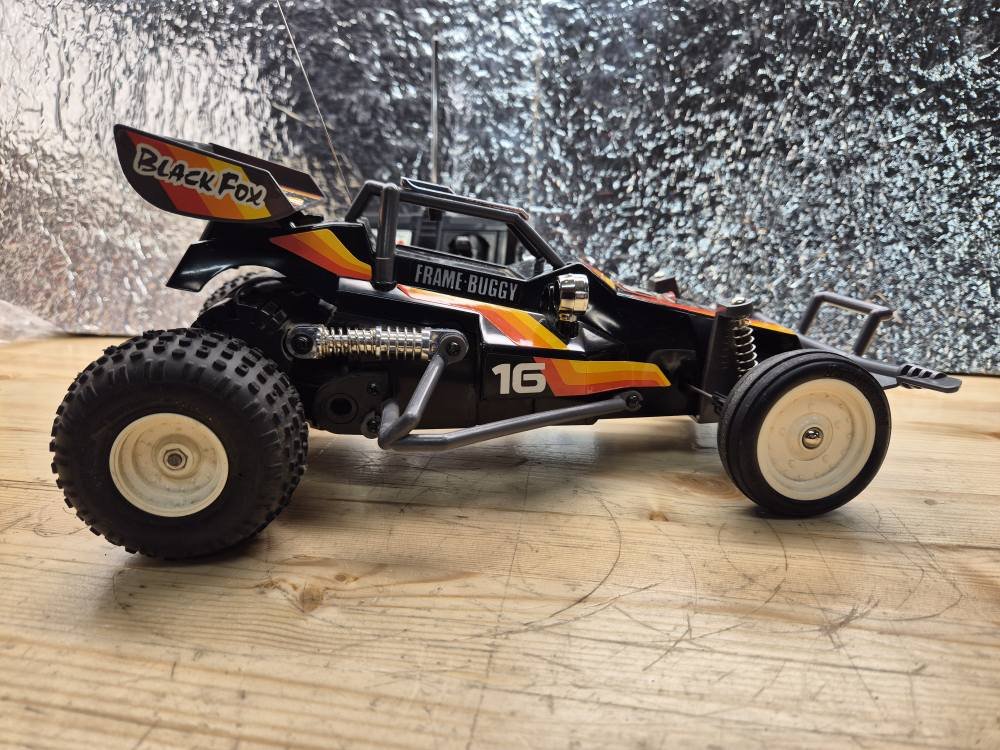 Nikko Super Octane Frame Buggy Draggster 1:8 Used RC Car 27mhz Band 1
