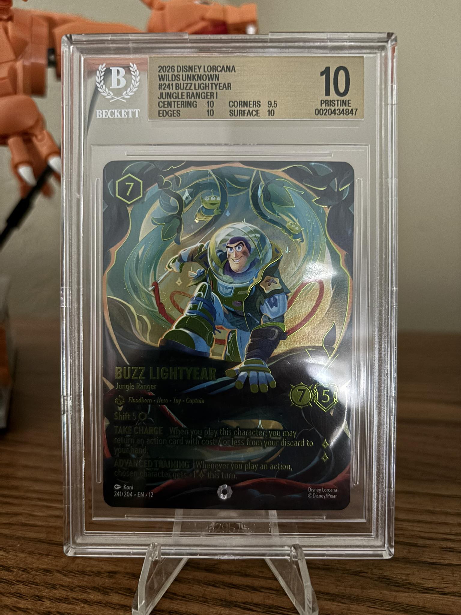 Disney Lorcana Buzz Lightyear PSA 10 card for sale | Pell Lake, WI