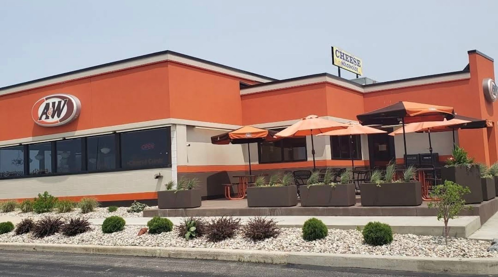 Where were old A&W restaurants located?