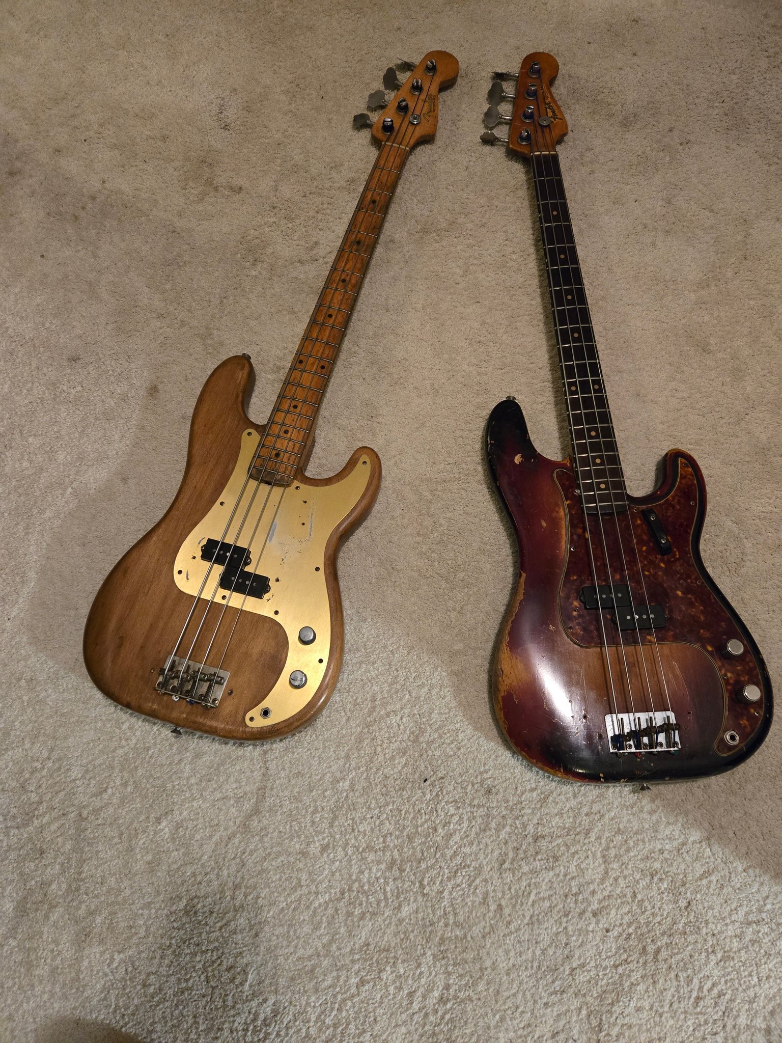 What's the story behind a '62 Precision Bass with a modified Jazz