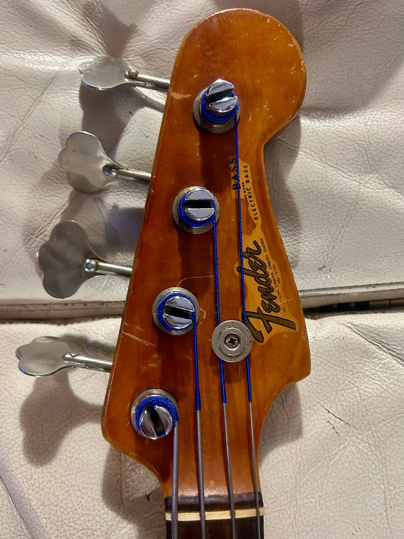 What's the story behind a '62 Precision Bass with a modified Jazz