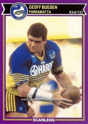 Dan's NRL Collectables | Geoff Bugden. Parramatta Eels | Facebook