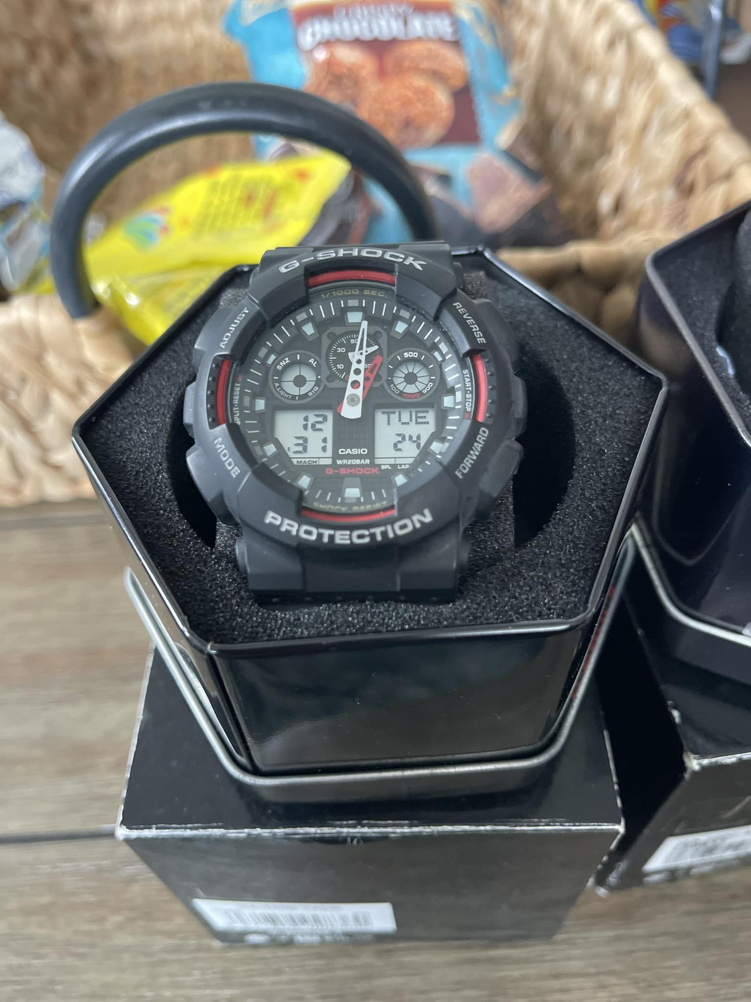Used GA-100B-7ADR 5081 (authentic) Complete set with box No faulty 