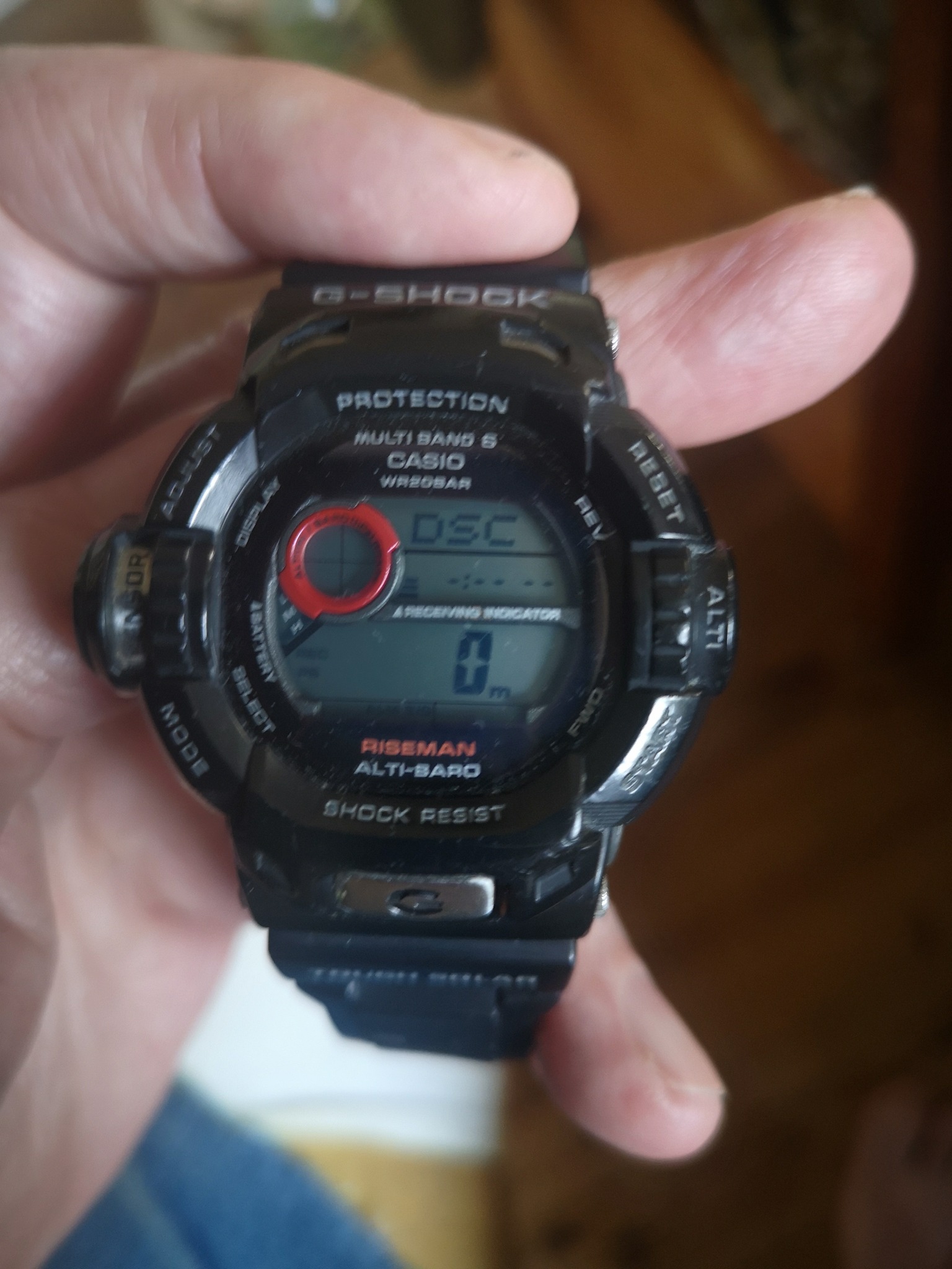 How to turn off and reset Casio GW-9200 RISEMAN's REC function?