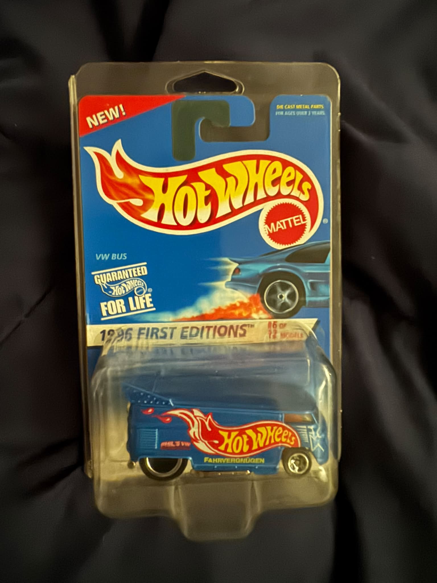 Rare 1996 Hot Wheels First Editions VW Bus acquired