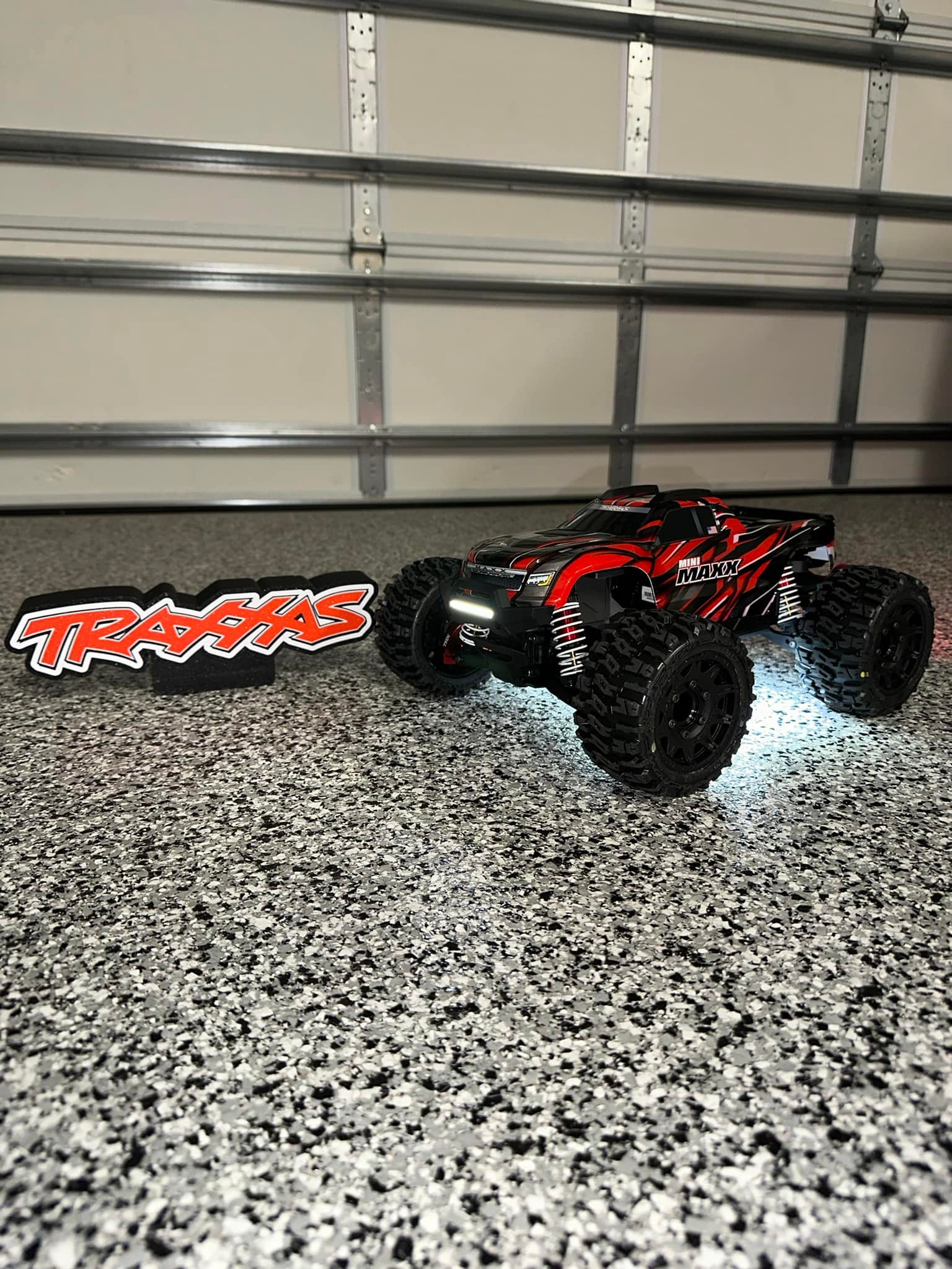 Barra De Caballito De Aluminio GPM Para Traxxas Mini E-Revo 1/16 | Color Azul | Pieza De Mejora