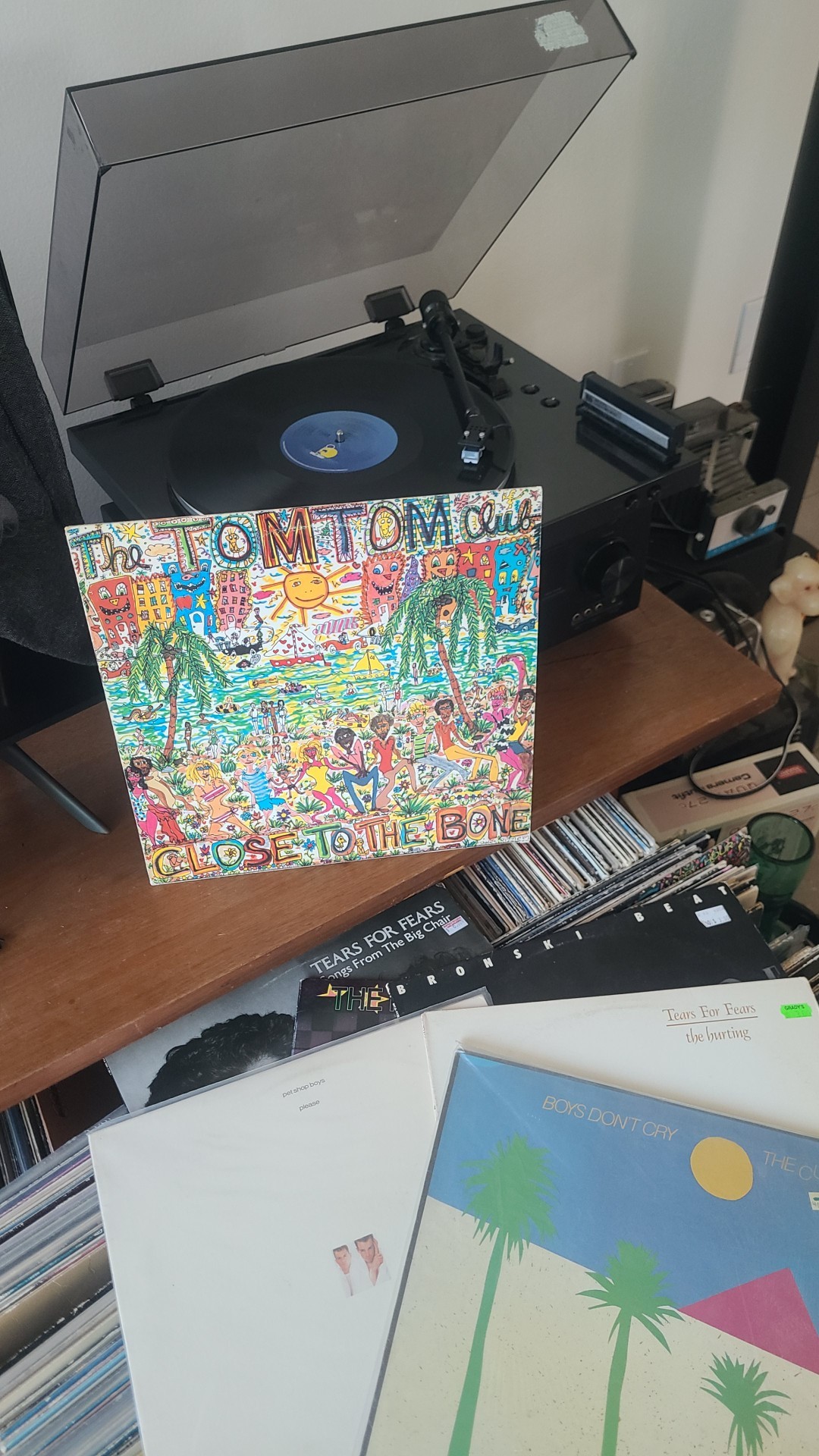 45 years ago today, Tom Tom Club released their self-titled debut