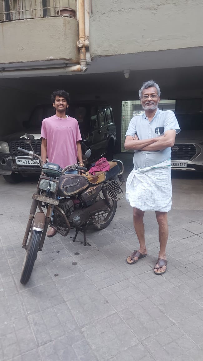 Farewell to my 1986 Ind-Suzuki AX 100 motorcycle