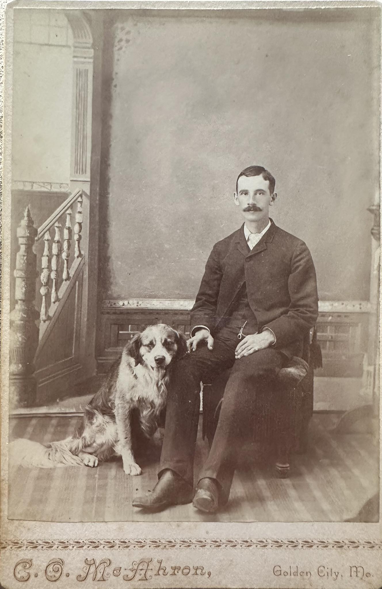 This picture was taken around 1908 or so. This is the Hunt family