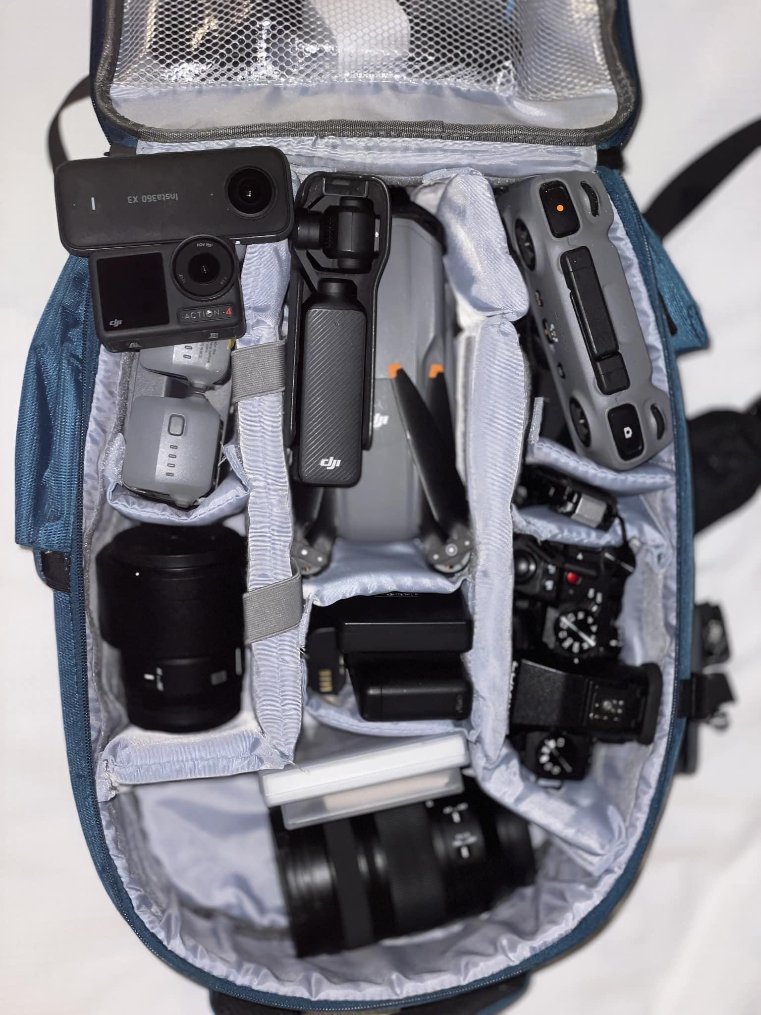DSLR bag recommendations for 24-70mm lens and Atomos Ninja V