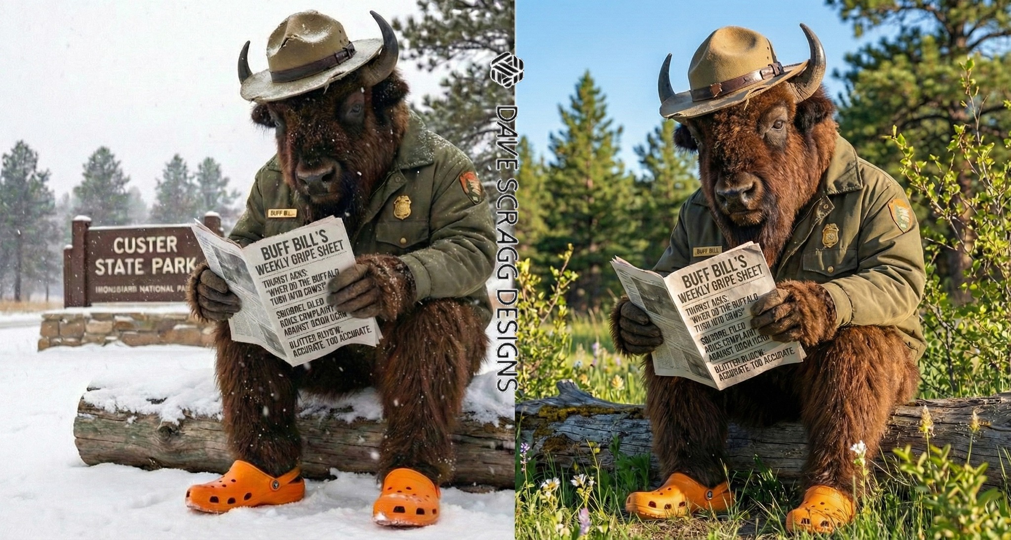 Dave - 🌞 ️ Custer State Park Wildlife Blotter Filed by Ranger Buff Bill ...