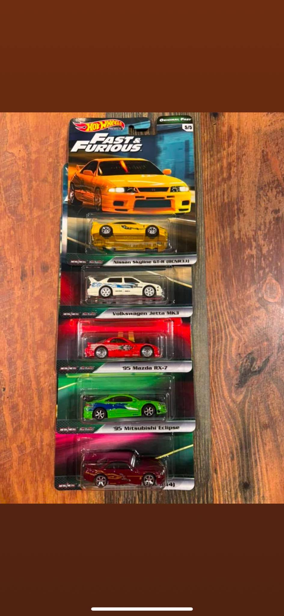 Hot Wheels Fast & Furious 2013年発売 8台セット Hot Wheels Fast