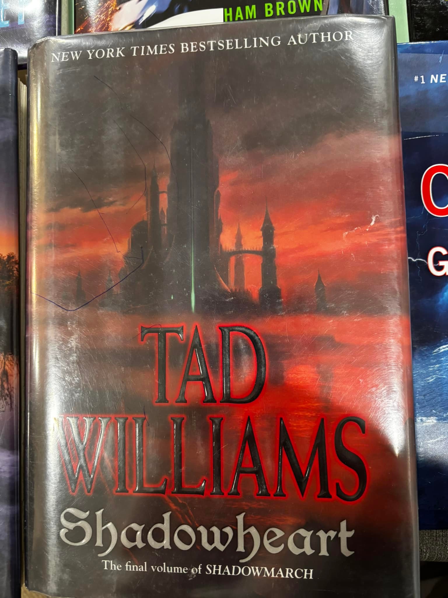 Finished reading the sorcerer's shadow novel
