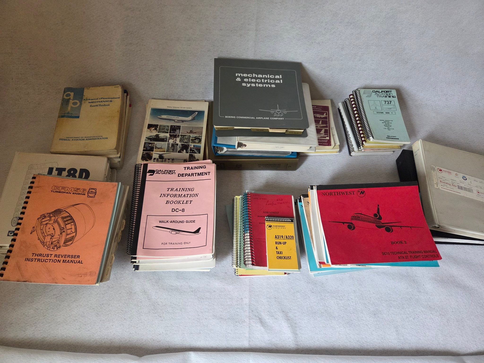vintage aviation training manuals for sale
