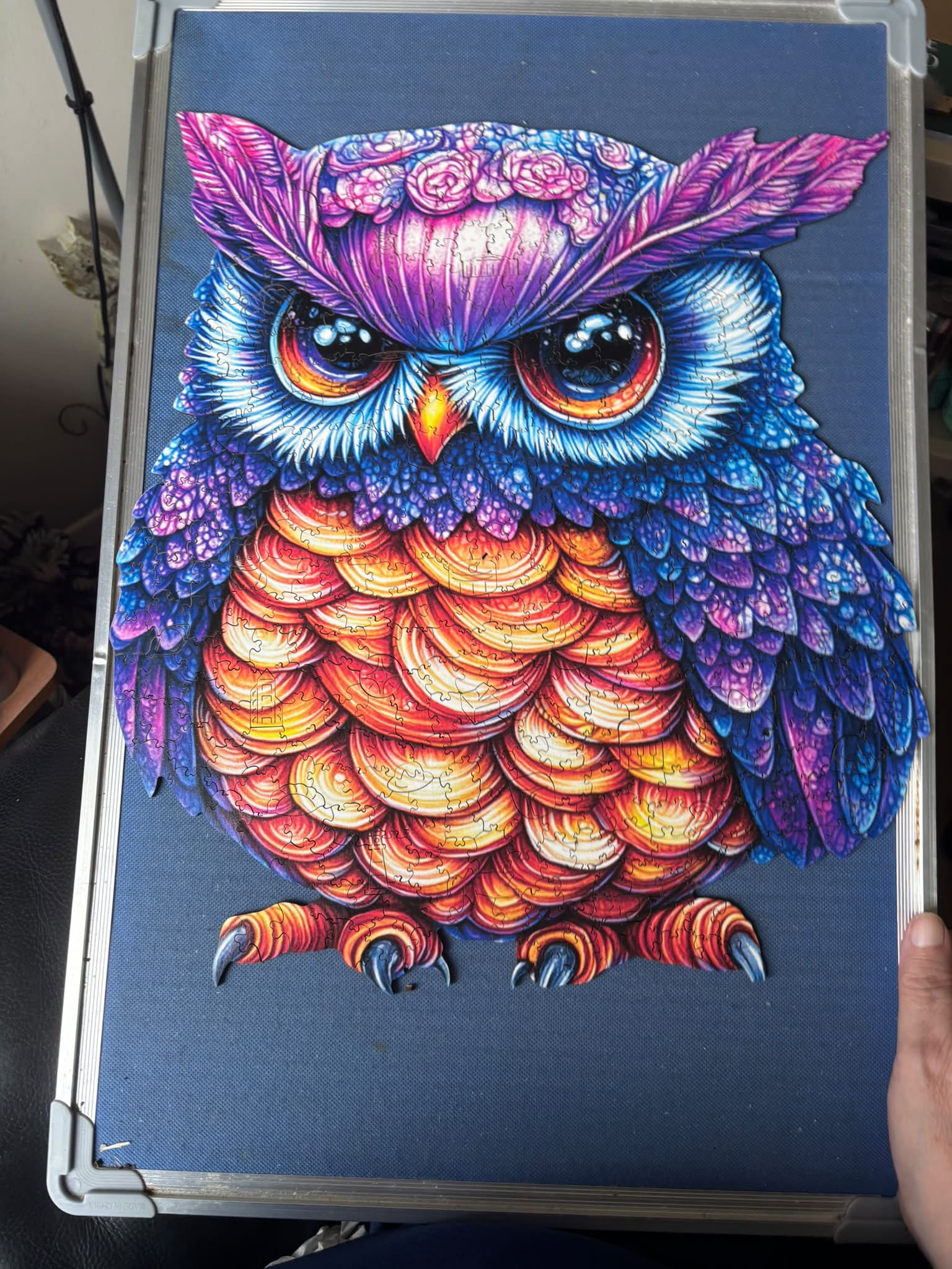 Just finished this wooden one. A hard one. Temu XL