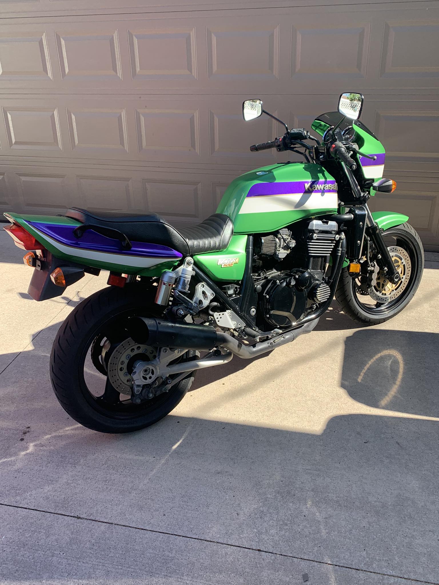 My 1997 zx11 all polished with full system Muzzy
