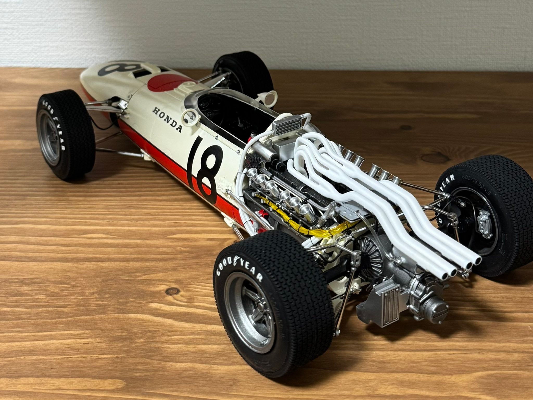 Tamiya kit from 1967 1/12 Honda RA273.