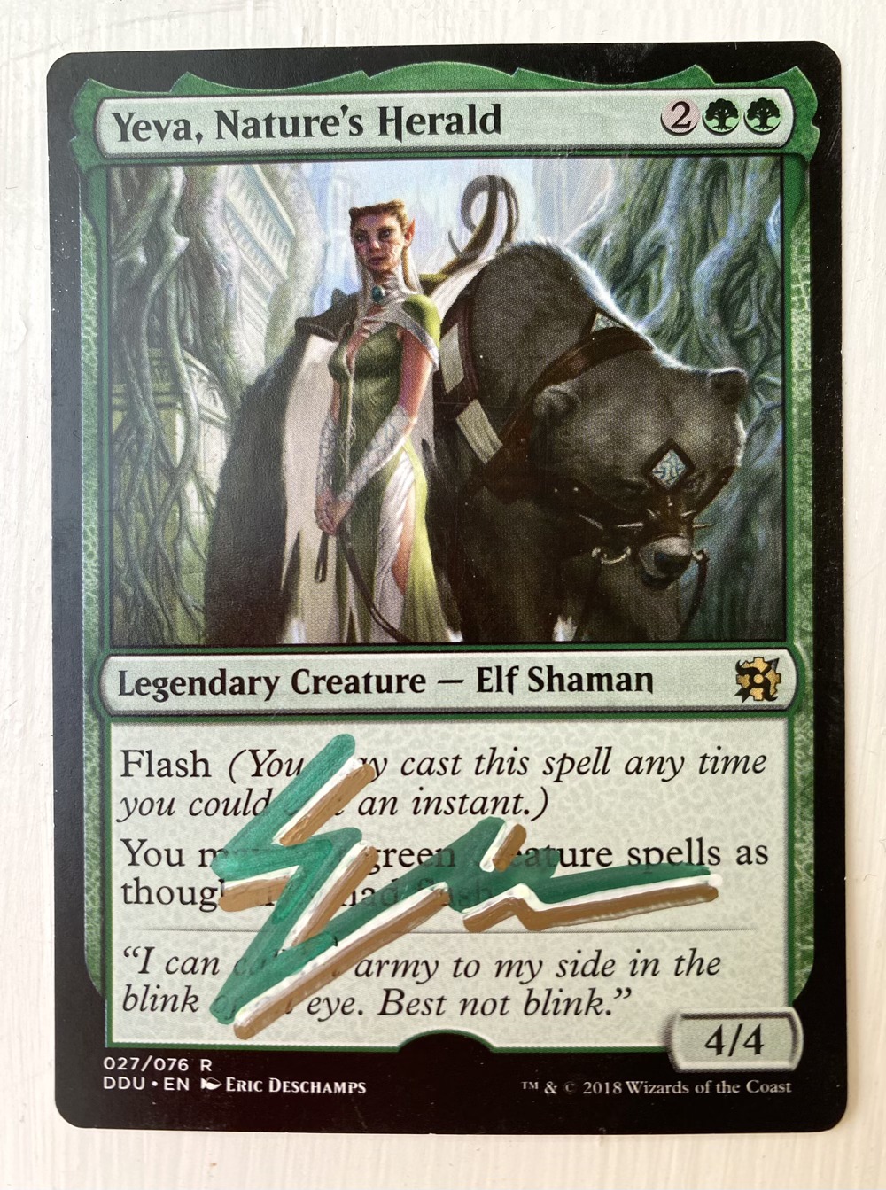 Yeva herald card for sale