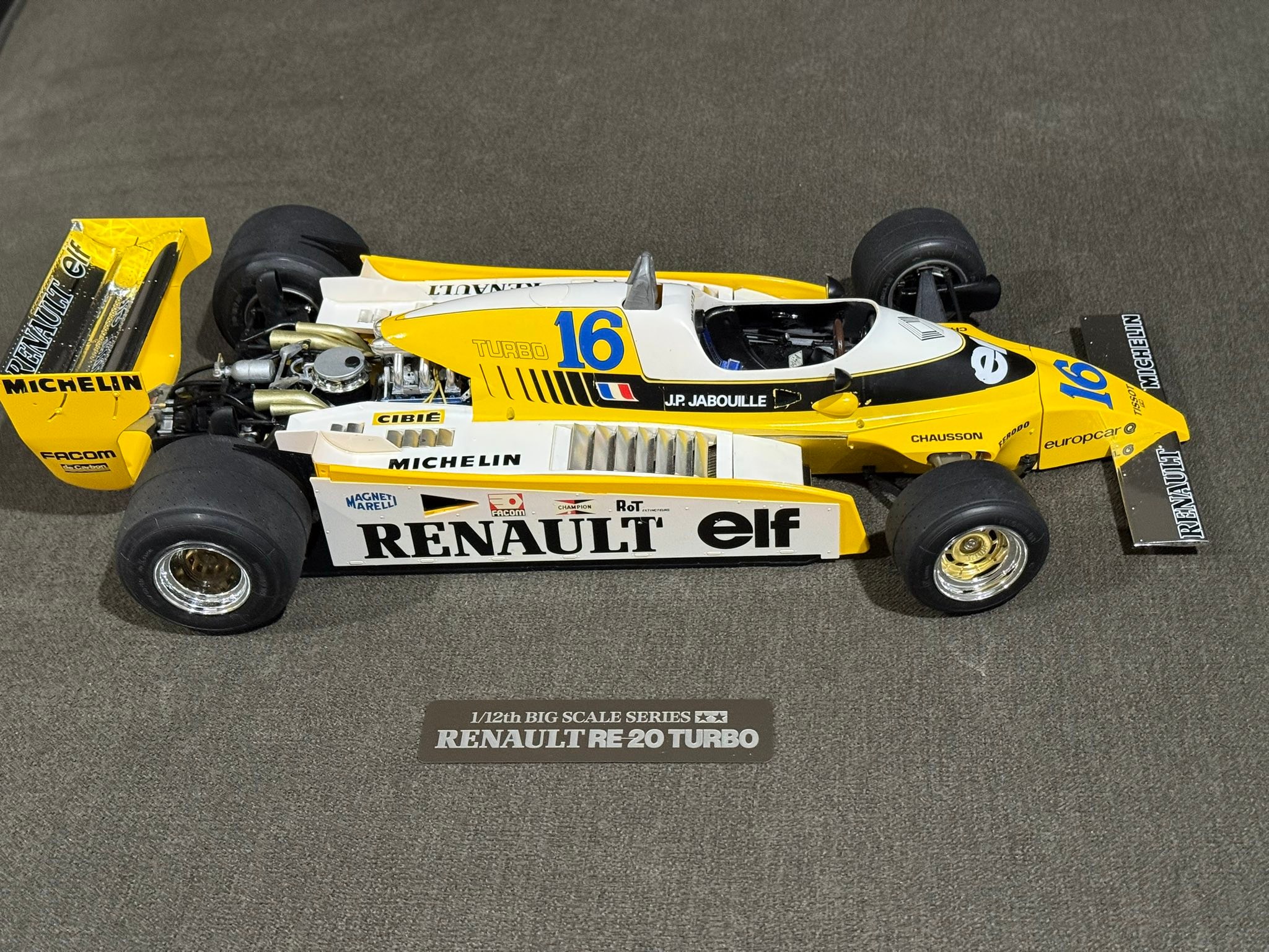 Decalcomanie 1/12 Per Ferrari F2002 F1 &ndash; Sponsor Per Kit Revell TBD133, TBDecal&amp;Models