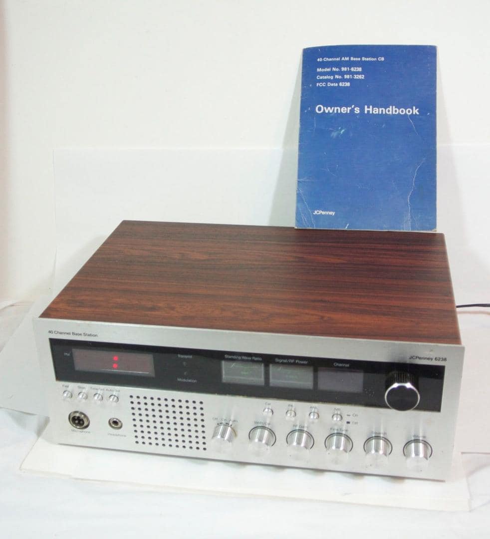 What is the JC Penney's 6238 CB radio and its unique features?