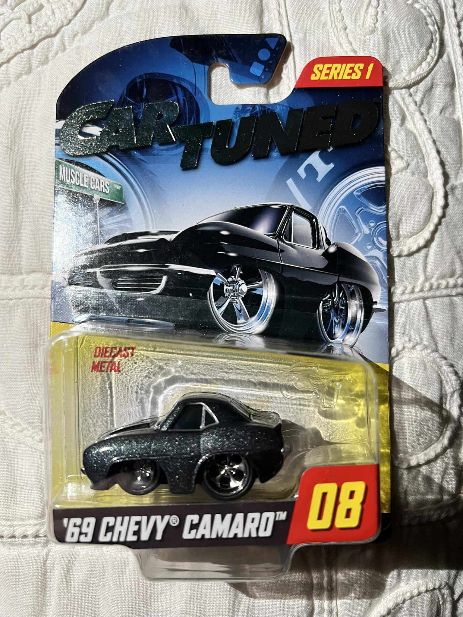 Hot Wheels Chevrolet 69 Camaro Convertible 1:64 - Édition 2008 - Très Bon état