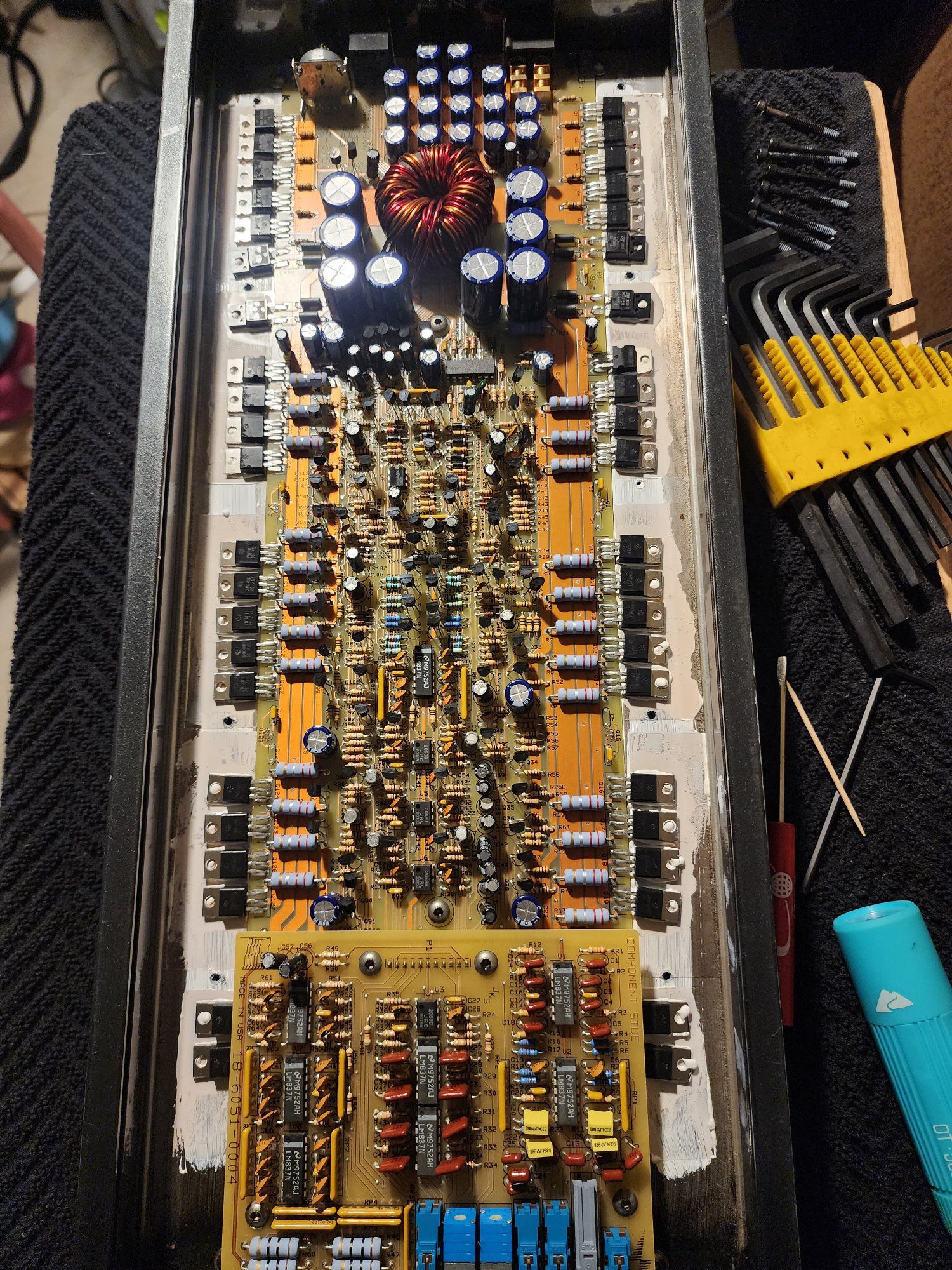 Restoring a PC650 amp for a C4 Vette