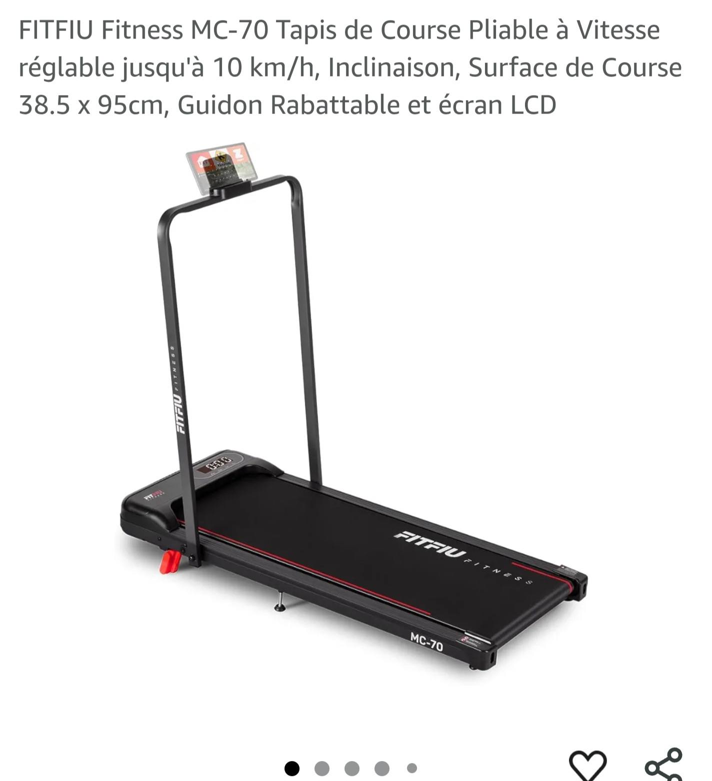 Pieds Réglage Inclinaison Tapis De Course - Bloc De Pente En PP Léger - Pour Fitness à Domicile