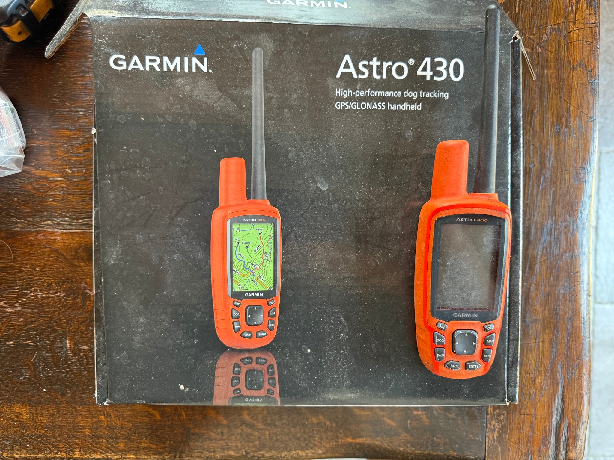 Garmin Astro 430 GPS / GLONASS GPS Handheld Dog Tracking Bundle With Wearable4u Bundle