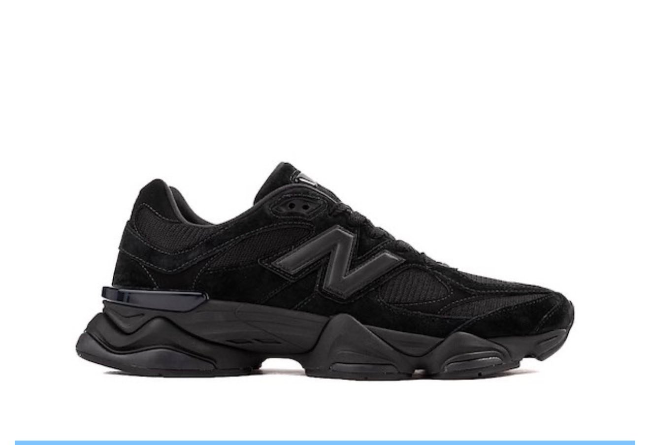 Beautiful unisex shoes NEW BALANCE COLOR BLACK 9060 Size 38