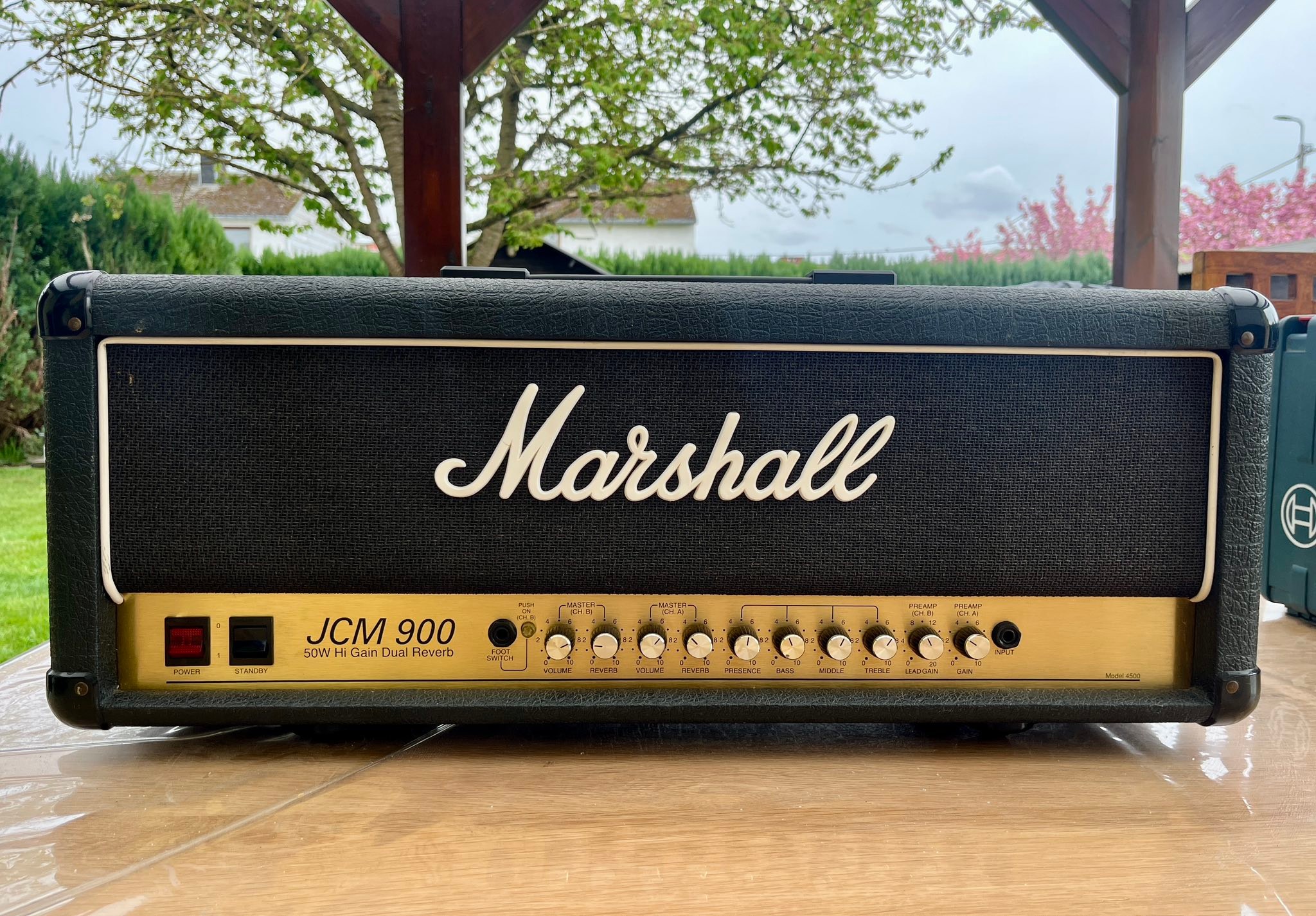 Hi all , my Marshall JCM 900 (4500). 1991 😉