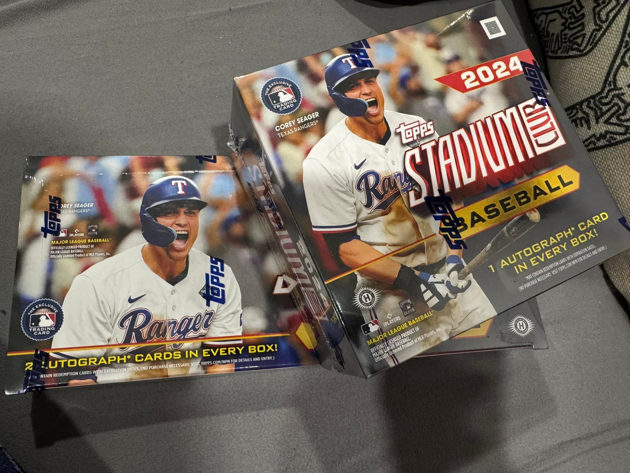 Got a delivery yesterday. The stadium club cards are a fun rip
