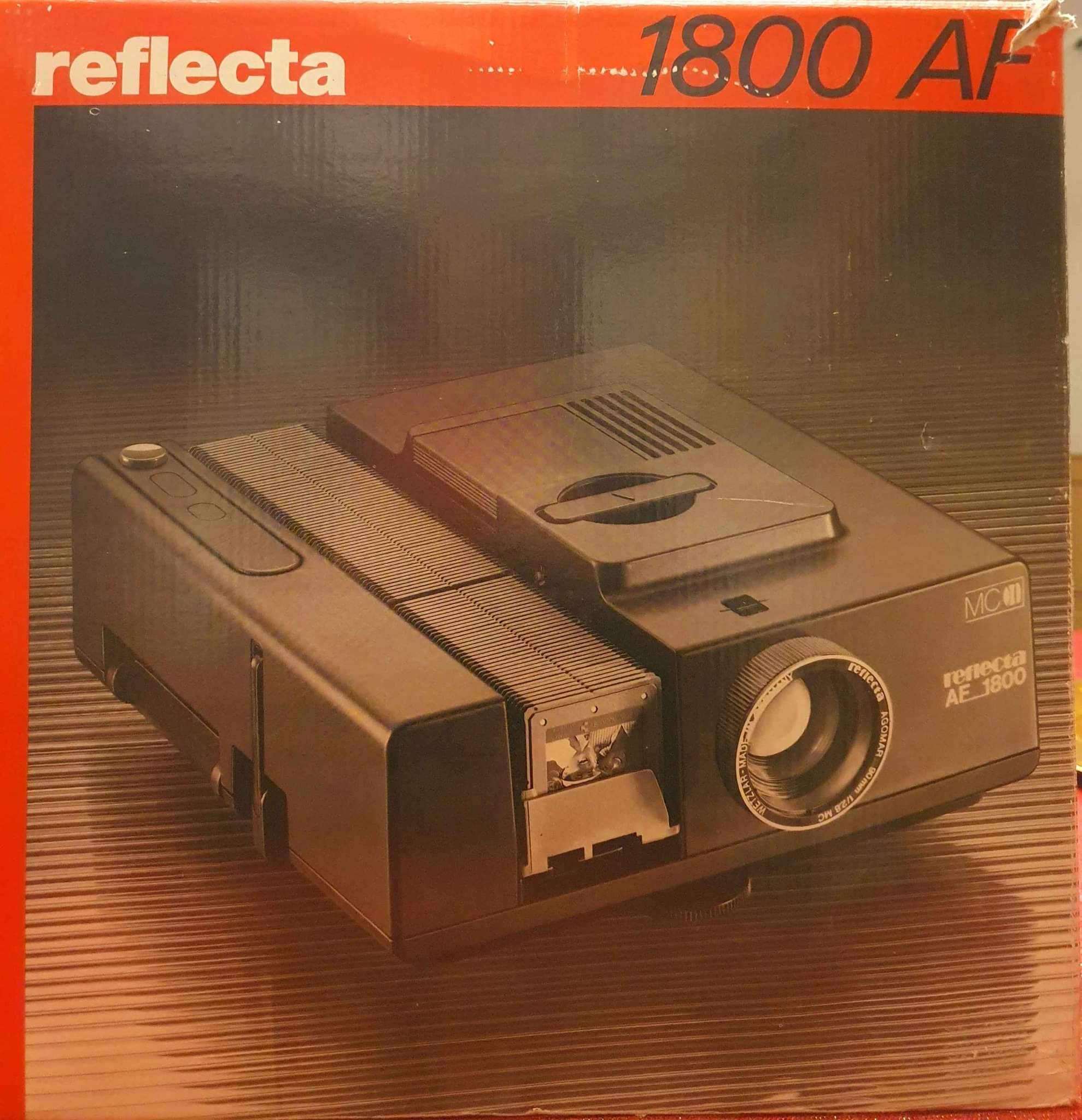 Diaproiettore Reflecta Diamator AFM schermo incorp - Fotografia In