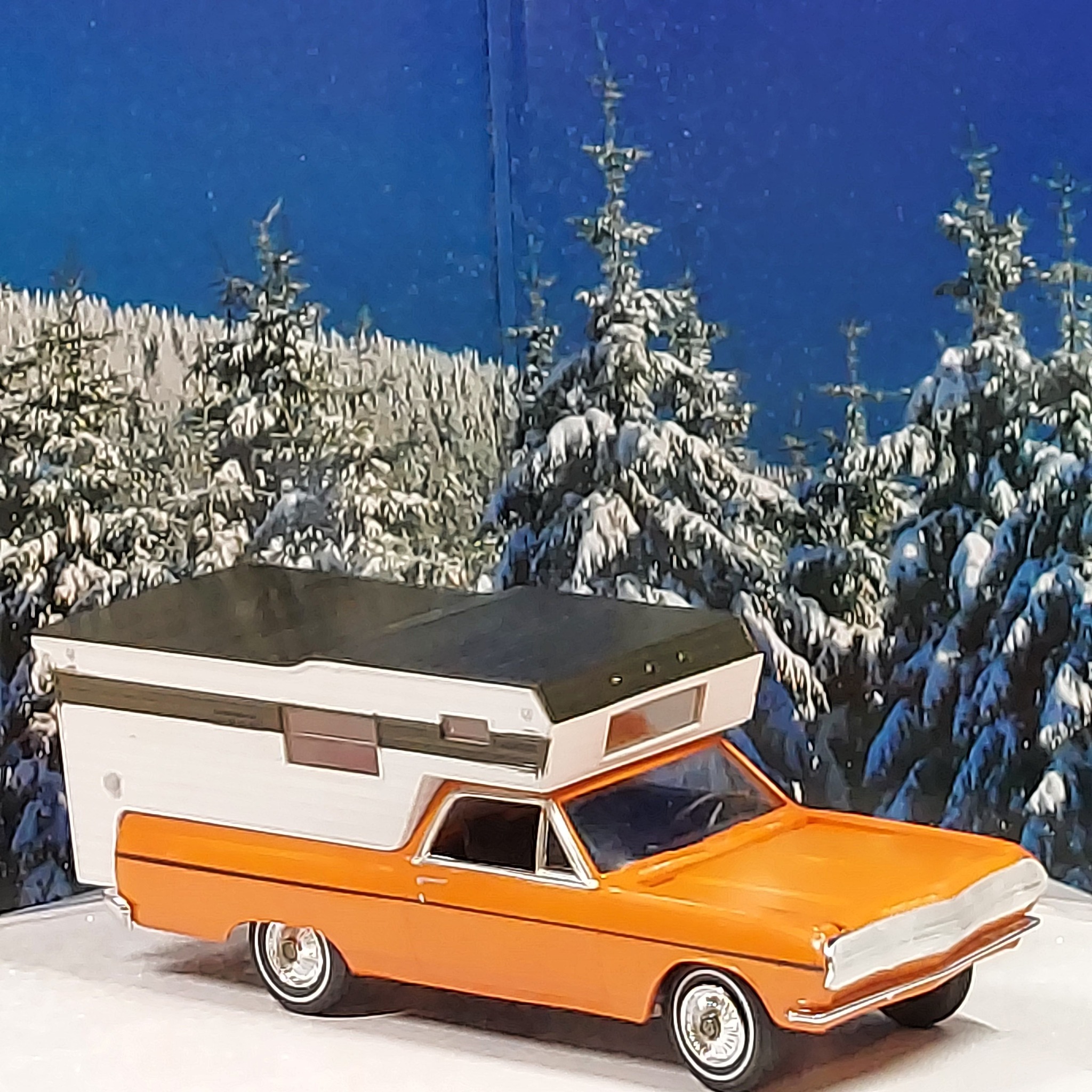 AMT 65 El Camino w/camper. Very easy to put together. Highly 