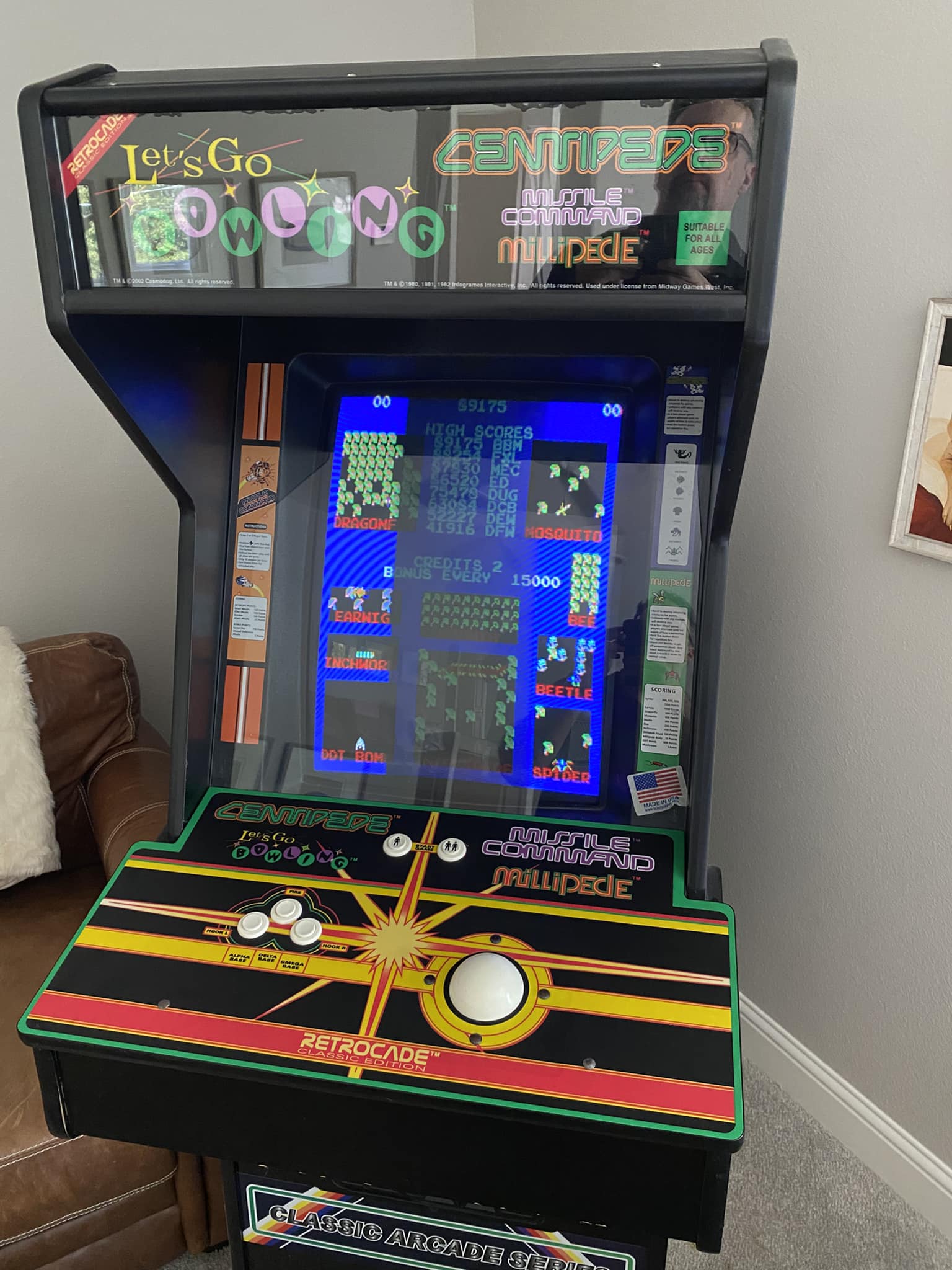 ティム Restoring a Space Panic arcade game