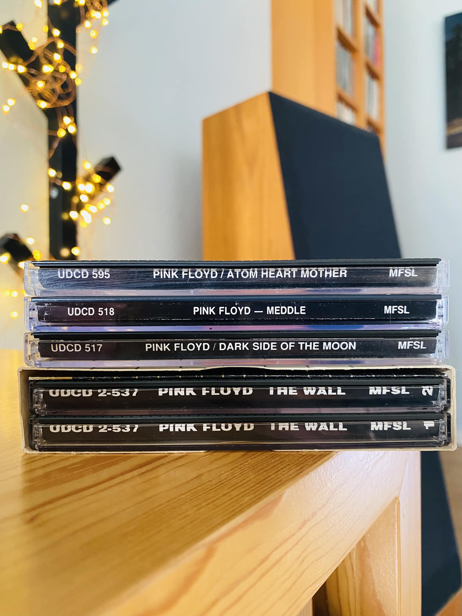 Pink Floyd's The Wall on 24K gold CD from Mobile Fidelity Sound Lab