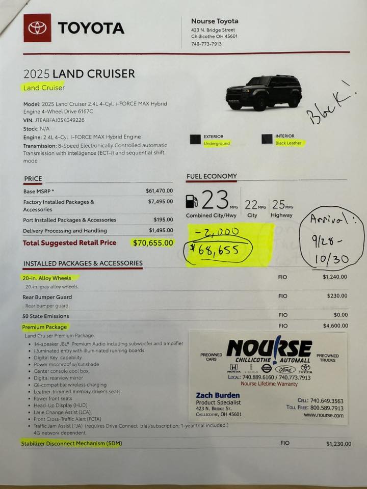 3 premium Land Cruiser's 1 Post!!!!!(VERY LITTLE ACCESSORIES) 2