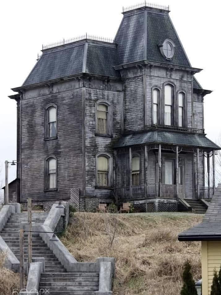 The Bates Mansion better known as 