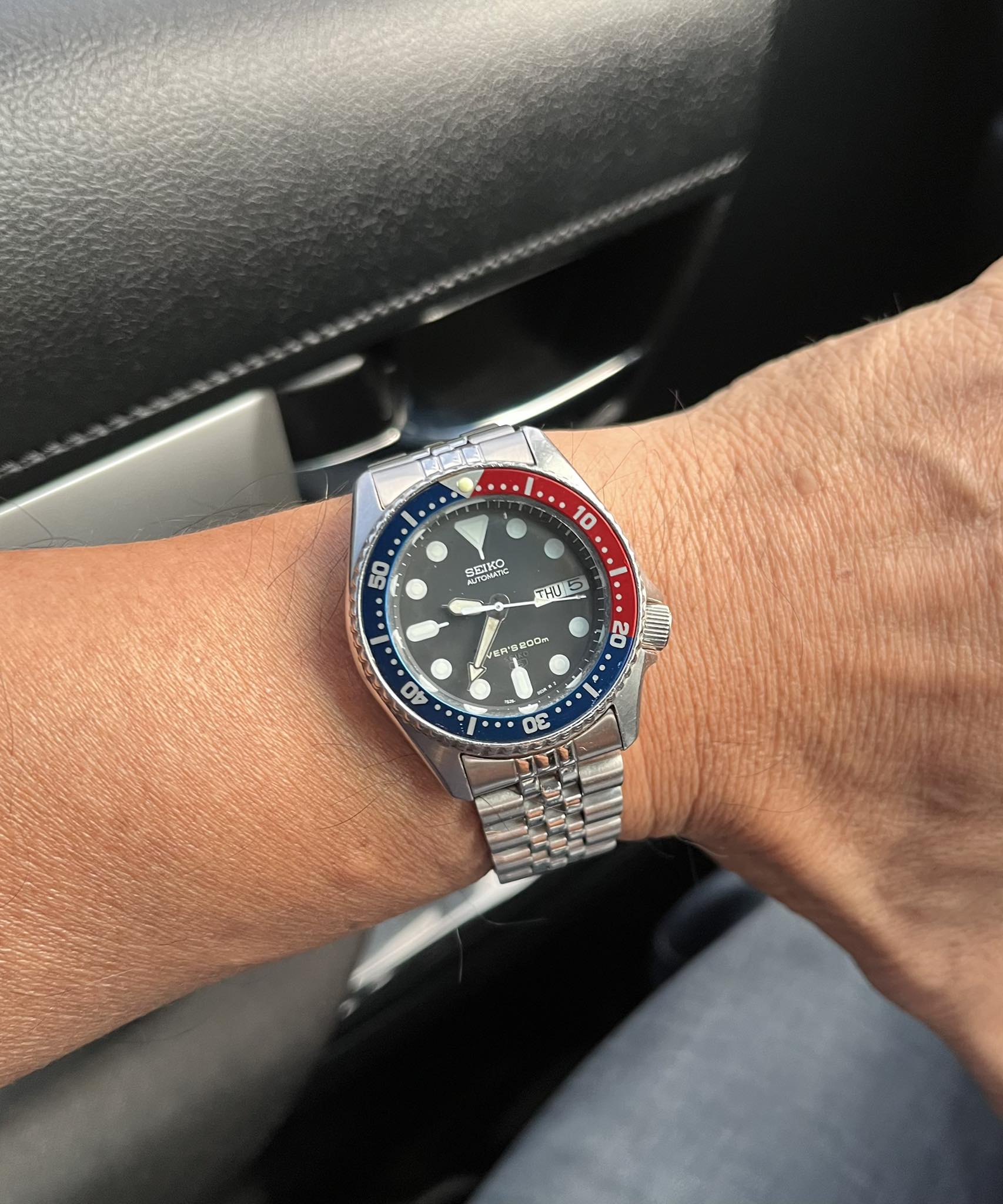 Seiko Diver 200m Pepsi Mid-Size 7S26-0030