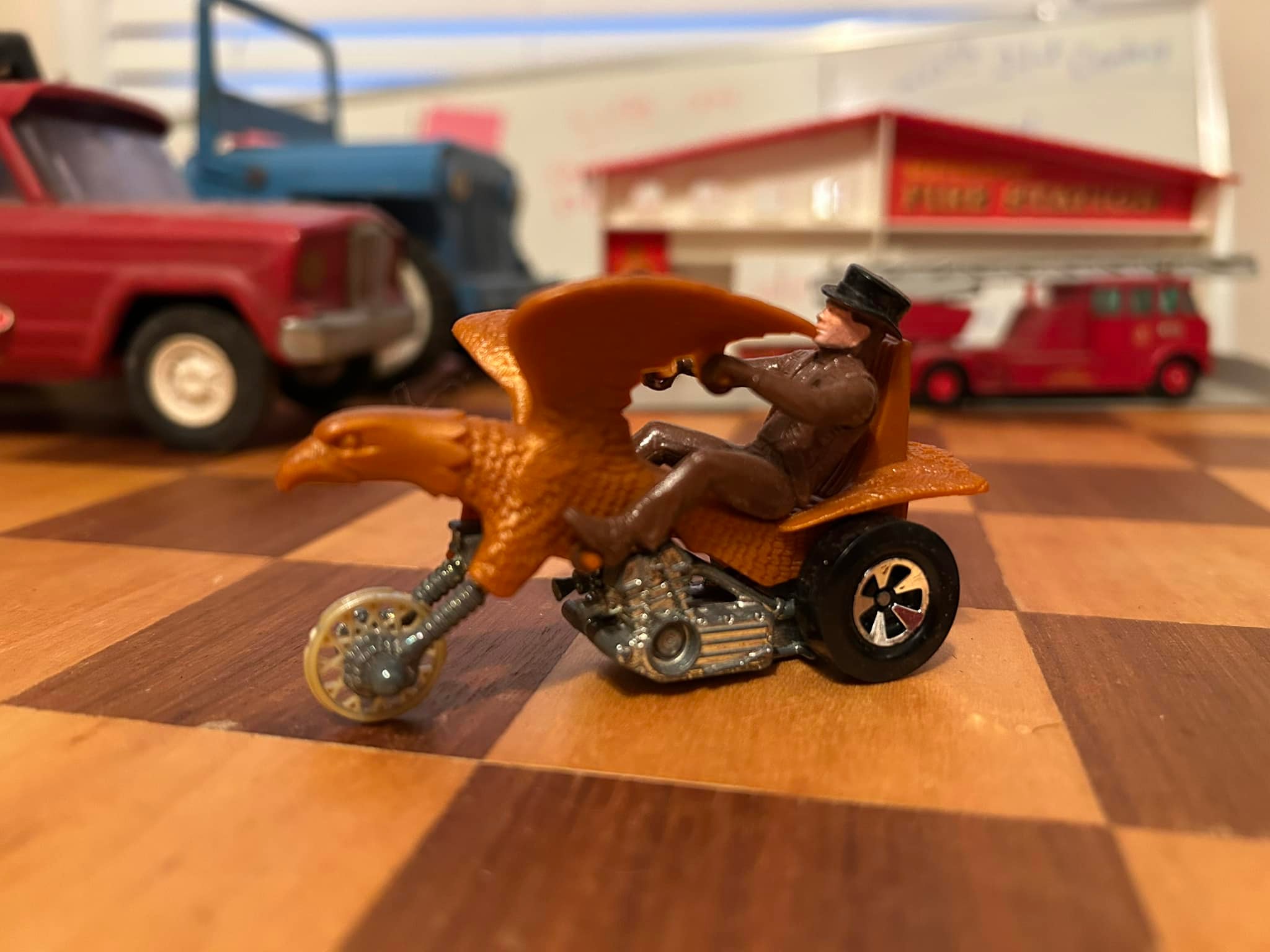 My vintage Hot Wheels Rrrumblers.