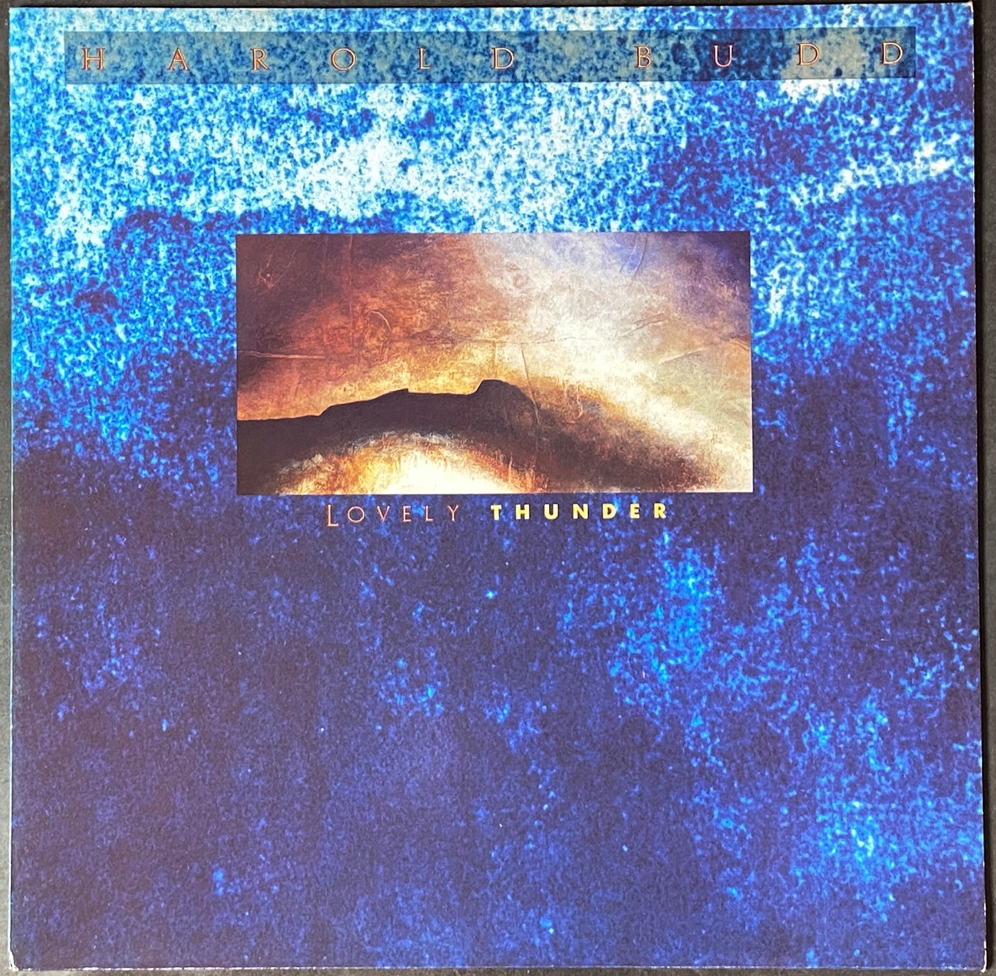 Harold Budd's Lovely Thunder album