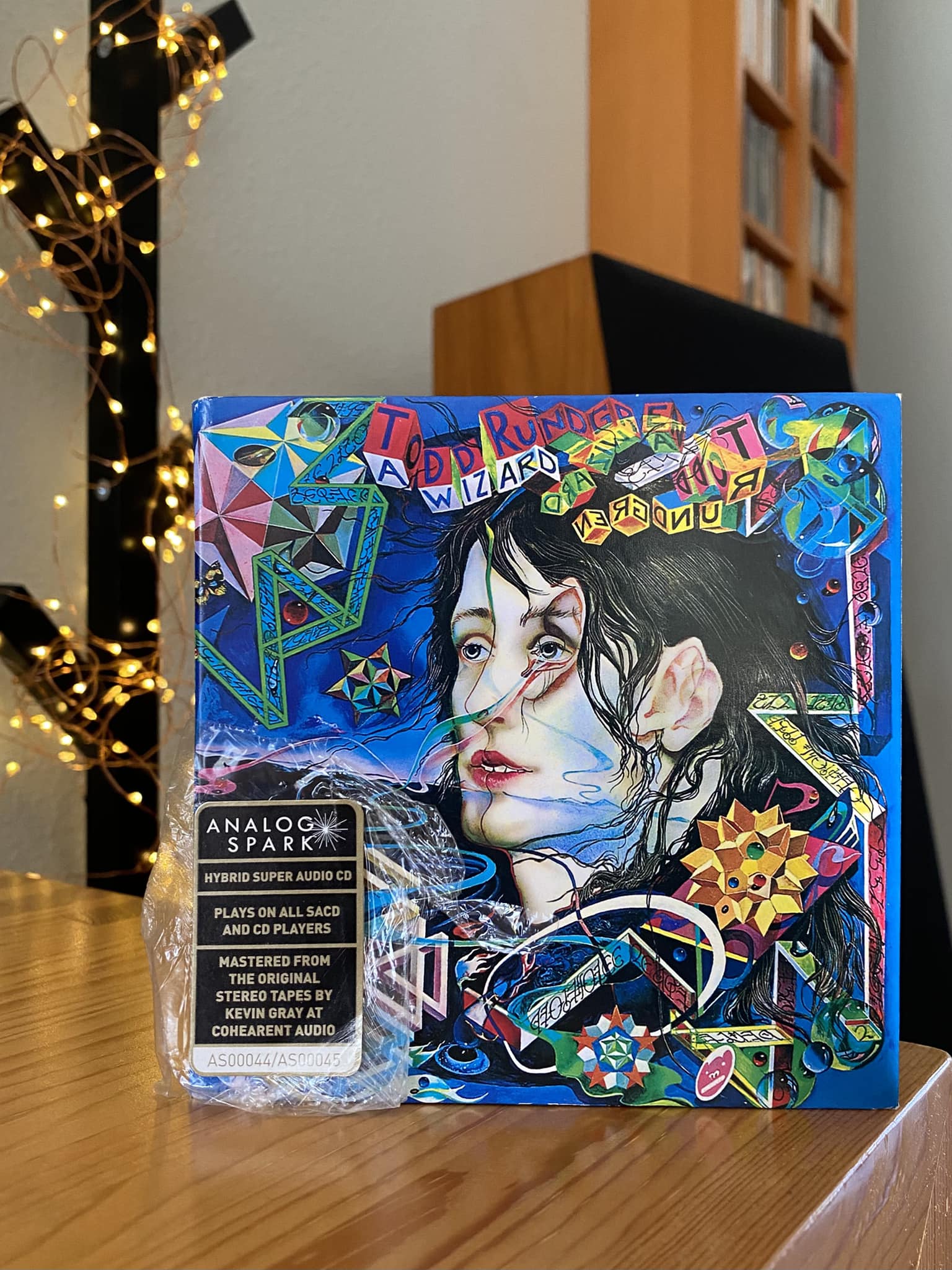 What is the inside of Todd Rundgren's A Wizard, A True Star album