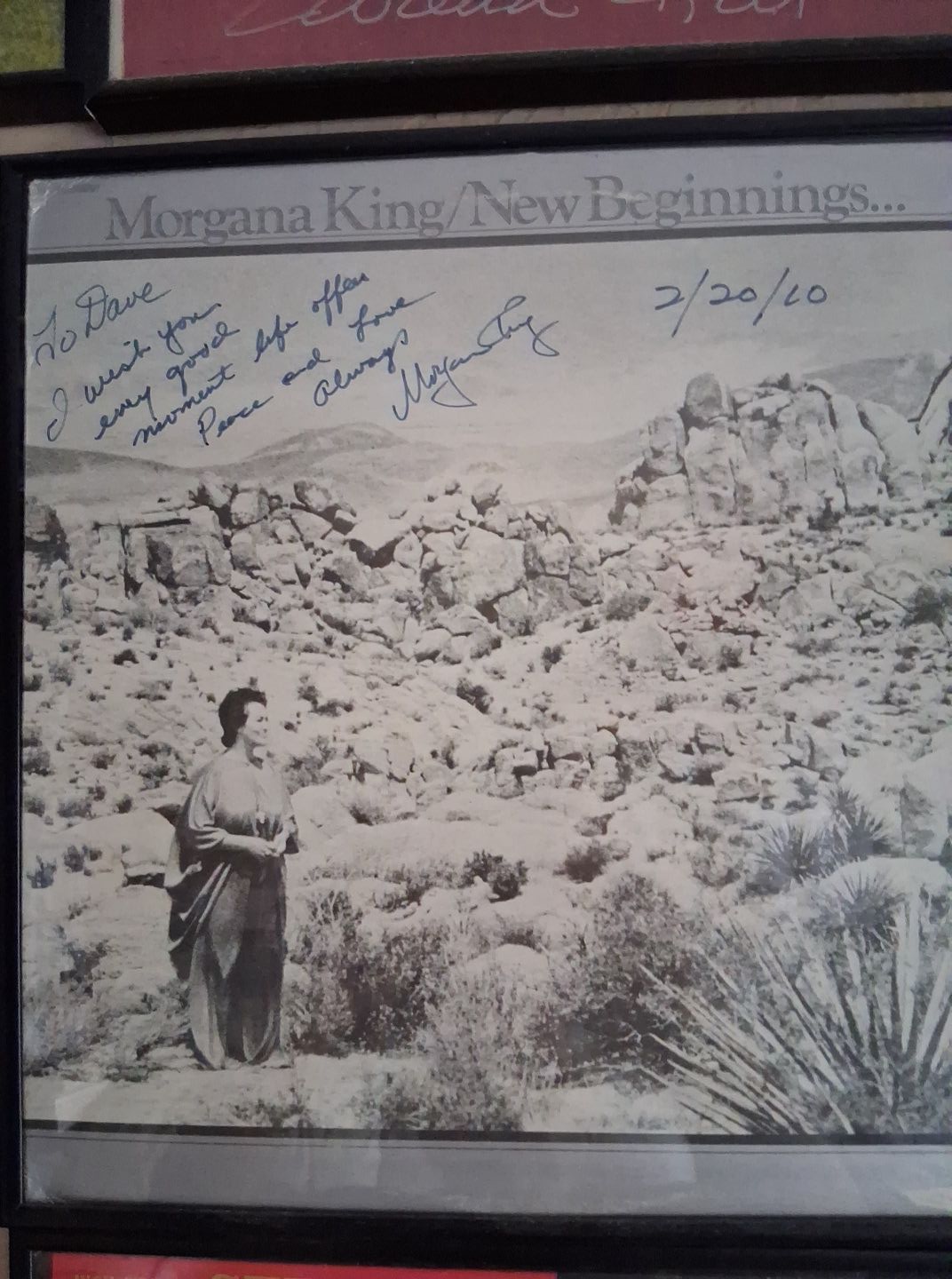 Miss Morgana King's Music and Distinctive Voice