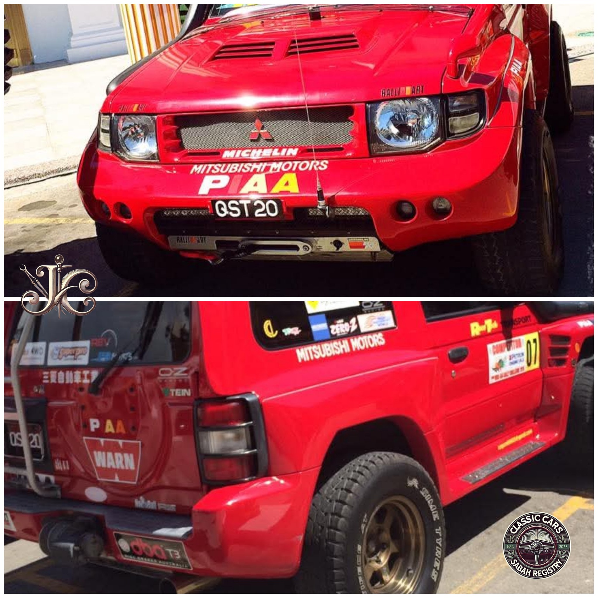 Dakar 1992 Mitsubishi Pajero Bruno Saby / Maimon (27)