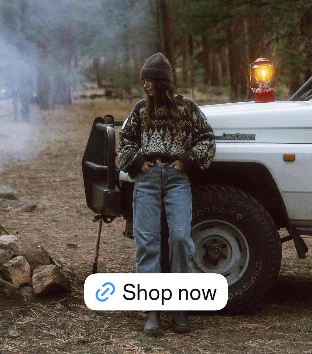 Identify vintage Eddie Bauer sweater pattern?