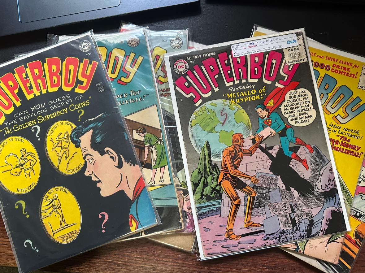 KEN KING  Superboy Golden and Silver Age Comic Books for Sale