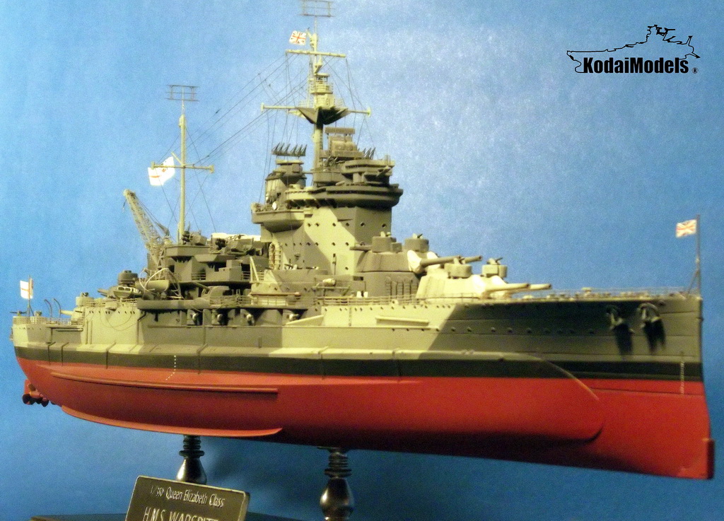 HMS Warspite 1943(1/350 Academy ) Generic etch Flyhawk Royal Navy