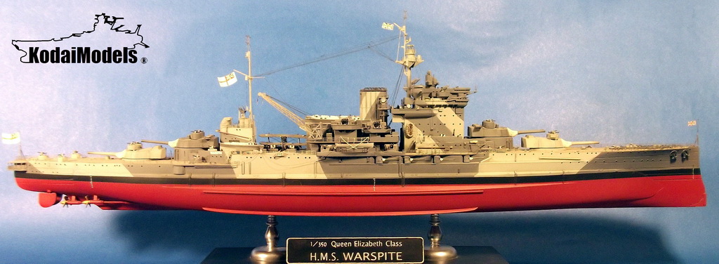 HMS Warspite 1943(1/350 Academy ) Generic etch Flyhawk Royal Navy