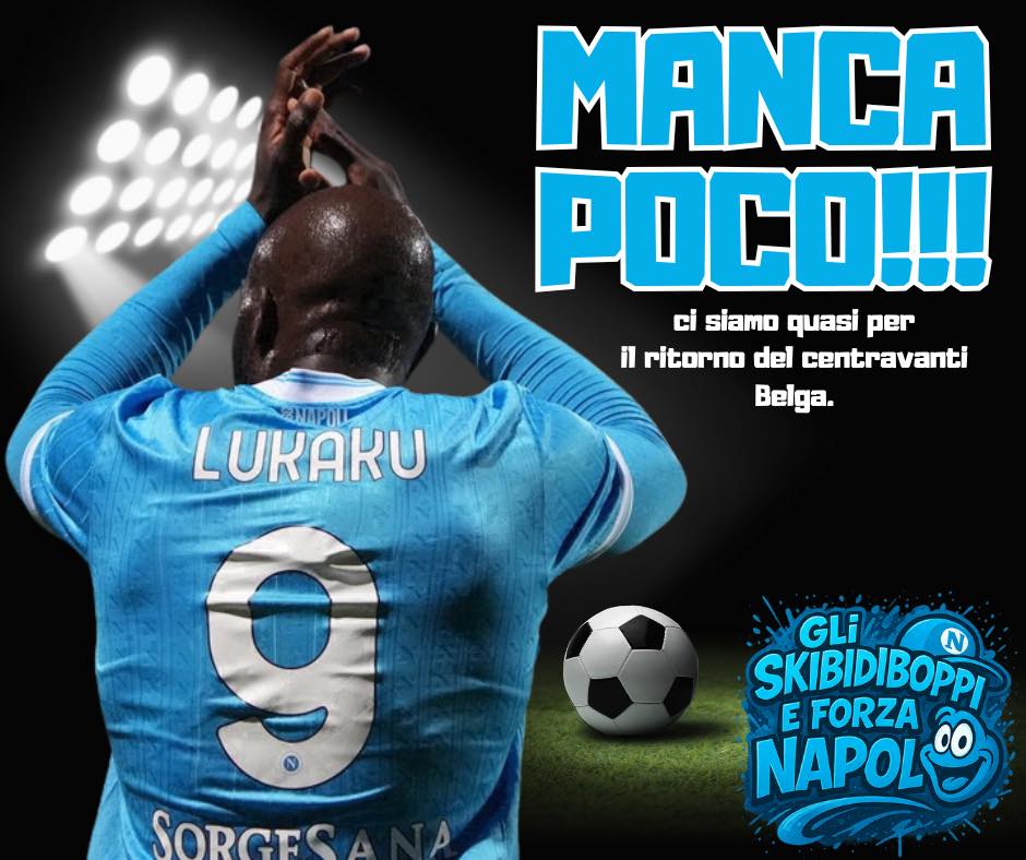 Vabbè Forza Napoli Skibidiboppi Sticker – Funny Meme