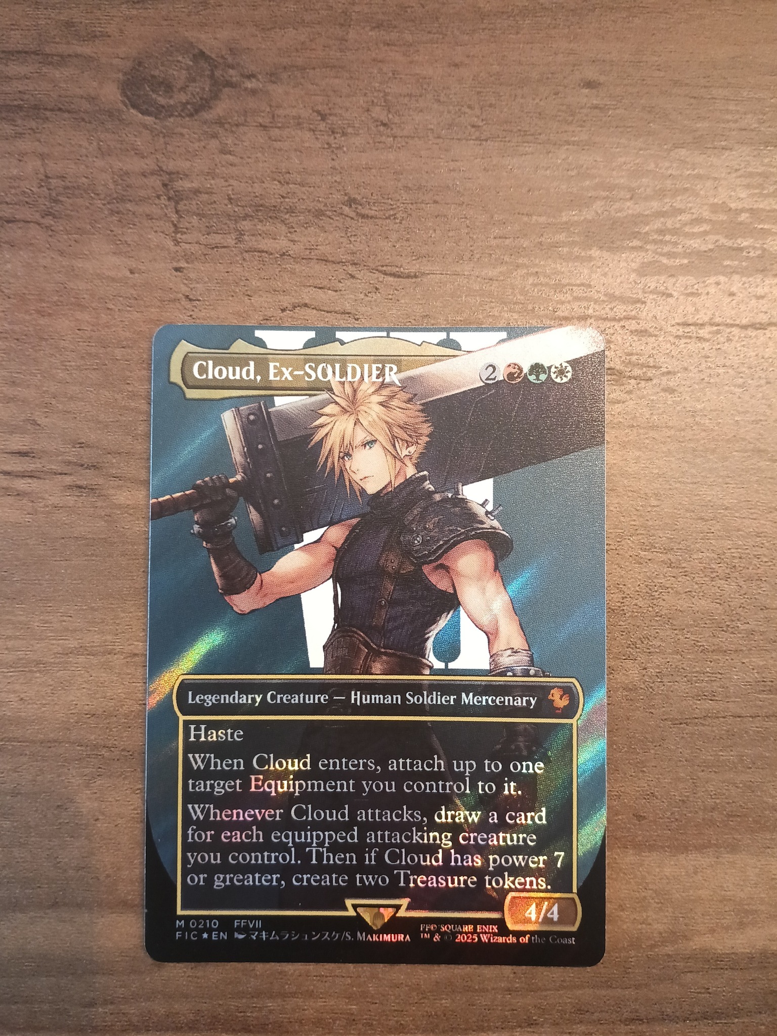 Cloud, EX-Soldier (Japanese, Surge foil)